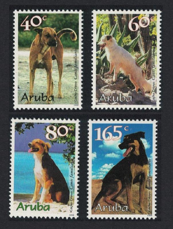 Aruba Creole Dogs 'Canis familiaris' 4v SG#240-243