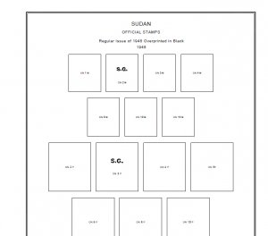 SUDAN STAMP ALBUM PAGES 1897-2011 (76 PDF digital pages)