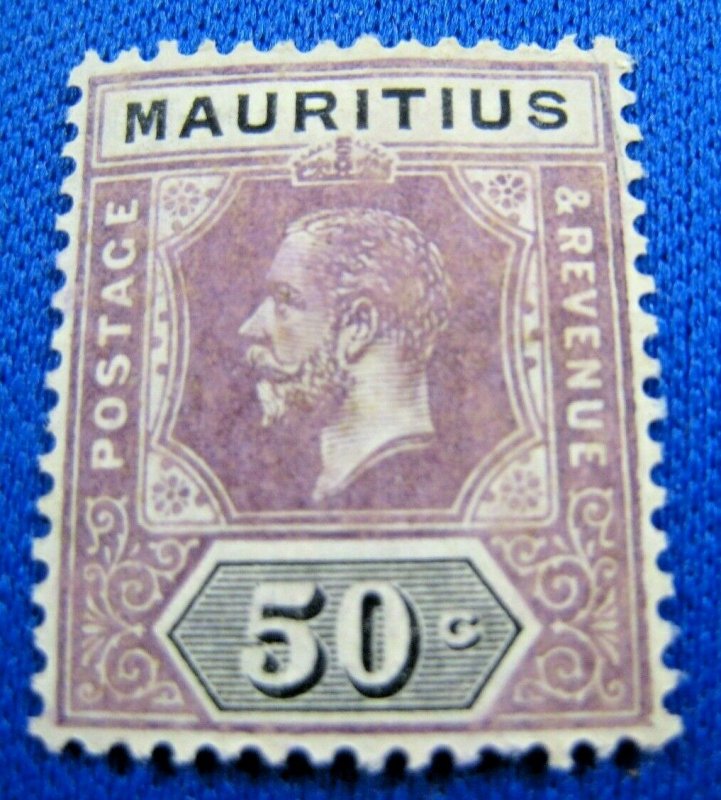 MAURITIUS  1912  -  SCOTT # 155  -   MH       (X29)