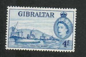 Gibraltar; Scott 138; 1953; Unused; NH