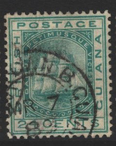 British Guiana Sc#78 Used