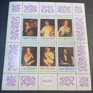 BULGARIA # 3220a--MINT NEVER/HINGED---MINI-SHEET---1986