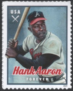 SC#5908 (Forever) Hank Aaron Single (2024) SA