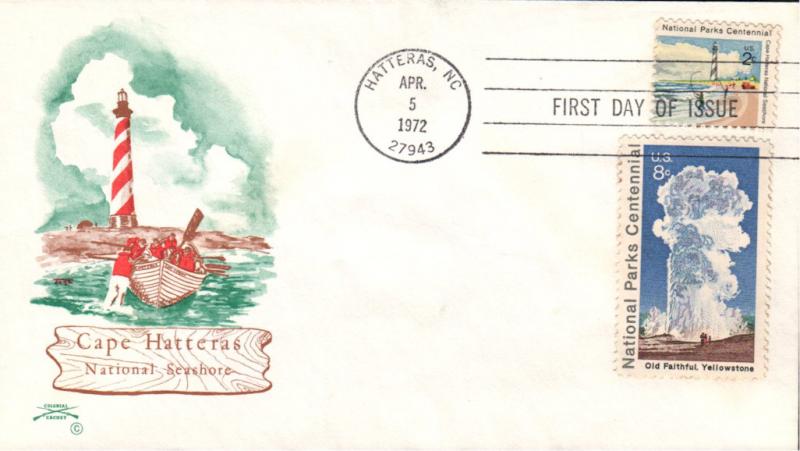 #1449 Cape Hatteras Colonial FDC