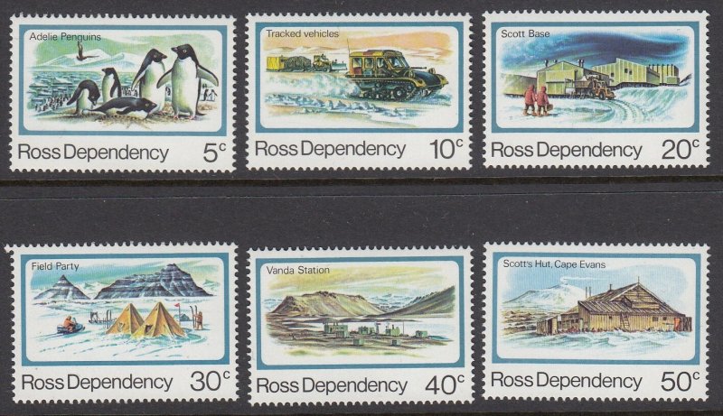 Ross Dependency L15-20 Scott Base Anniversary mnh