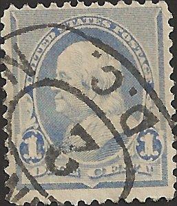 # 219 DULL BLUE USED BEN FRANKLIN