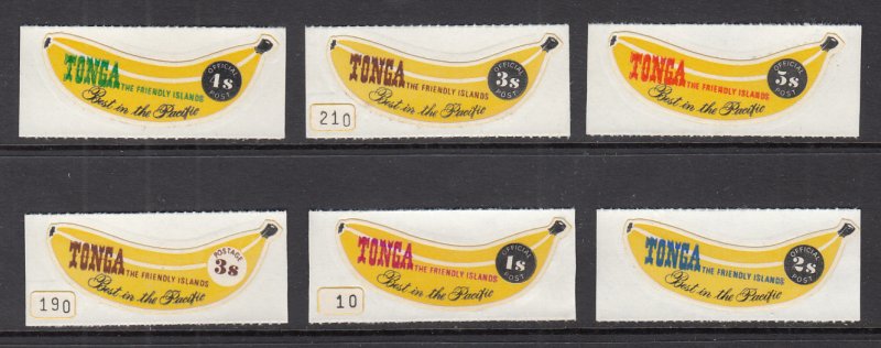 Tonga 248-257,O11-O20 MNH VF