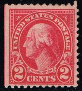 US #554 George Washington; Unused (1.10)