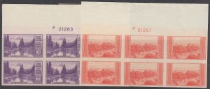 U.S. 756-765 FVF PBlks/6 NGAI (80422) 