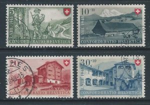 Switzerland #B174-7 Used National Fete, Typical Houses