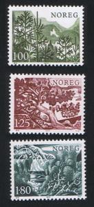 Norway Norwegian Trees 3v SG#797/99 SC#695-97 MI#744-76
