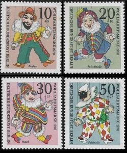 Germany (Berlin) 1970-1972 SC# 9NB 74-7, 79-81,83-6, 88-91, 92-95 MNH