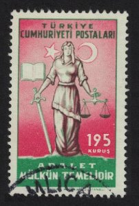 Turkey Trial of Ex-Government Officials 195k 1960 Canc SG#1922