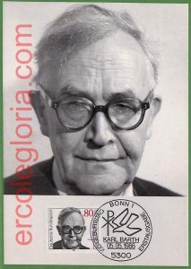 ag7252 - GERMANY - MAXIMUM CARD - 05.05.1986 - FAMOUS PEOPLE-