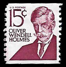 PCBstamps   US #1305E 15c O.W. Holmes, die 1, coil, MNH, (10)