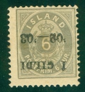 ICELAND 52a RL 4044 CV $400.00 BIN $150.00