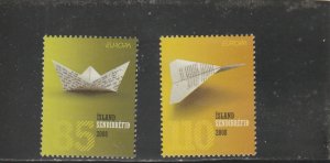 Iceland  Scott#  1145-1146  MNH  (2008 Europa)