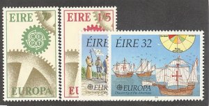 Ireland  #232-3 , 364-5  Mint VF NH - Lakeshore Philatelics