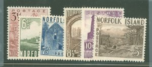 Norfolk Island #13-18 Unused Single (Complete Set)