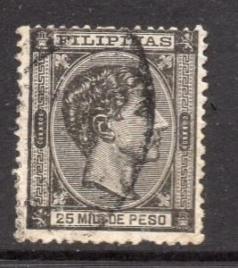 Philippines 1870s Classic Alfonso Used Value 25m. 182372