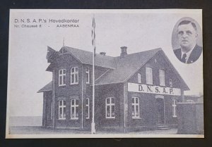 DNSAP postcard Dutch Denmark Danish Nazi party WW2 WWII Frits Clausen house