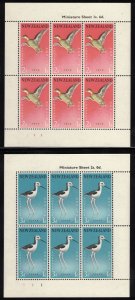 NEW ZEALAND 1959 Health Sheets; Scott B57a-58a, SG 777c; MNH