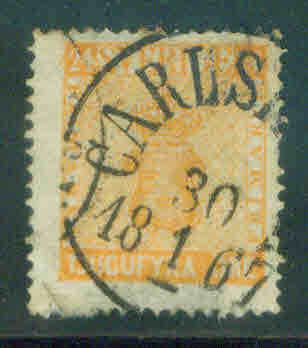 SWEDEN  Scott 10 Faulty 1858 Perf 14  CV $27