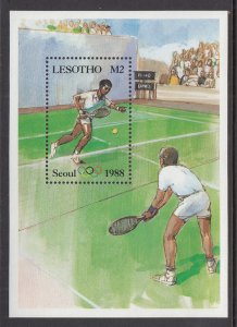 Lesotho 674 Summer Olympics Souvenir Sheet MNH VF