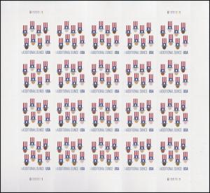 US 5174 Uncle Sam’s Hat additional ounce sheet (20 stamps) MNH 2017 