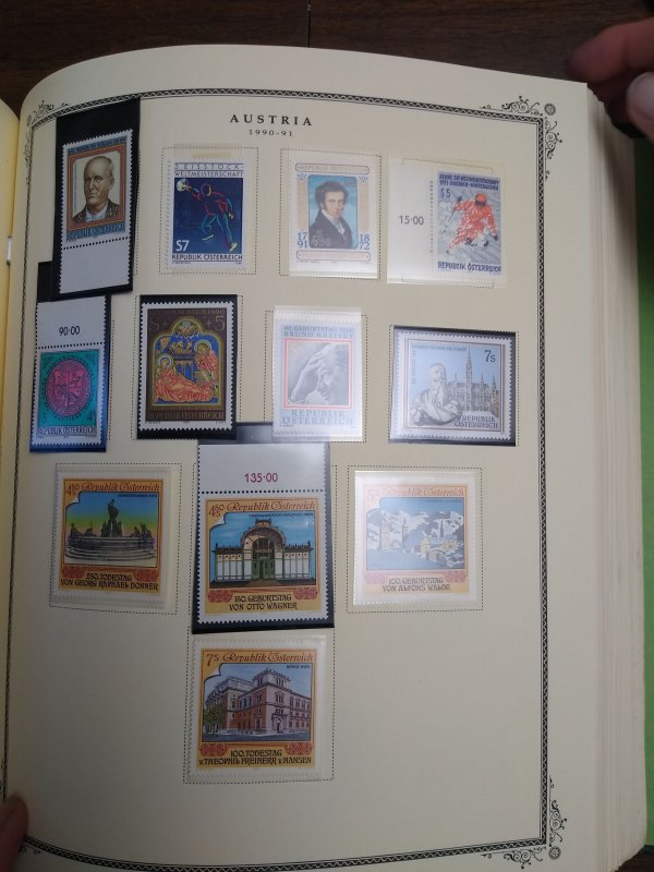 collection in album Austria to 1992 not catalogued