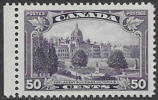 Canada 226  1935   50  cents  VF  Mint NH