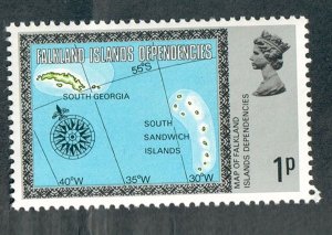 Falkland Island Dependencies #1L38 MNH single