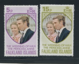 Falkland Islands 225-6  MNH cgs