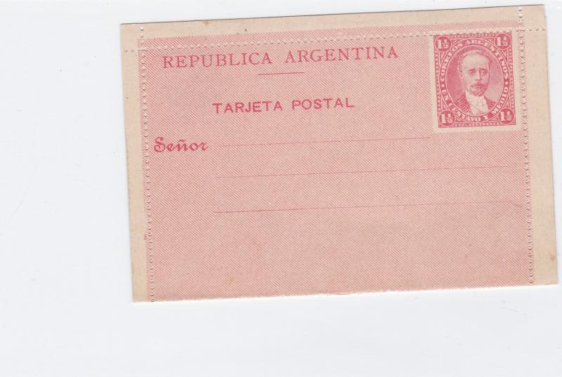 argentina  vintage stamps stationary stamps card  ref r15493