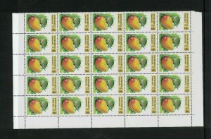 Topical Wholesale Fruits. Togo #'s 1743-48 x 25. Cat.181.25 (7.25 per set)