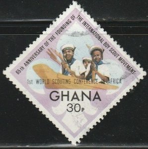 Ghana, #462 Used  From 1972