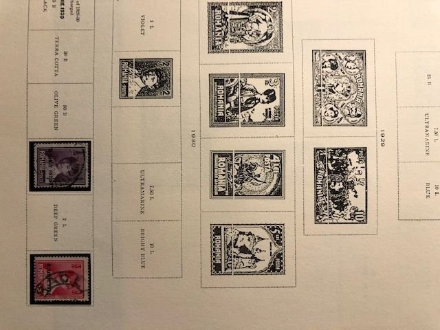 Romania 1858 to 1940 19 pages