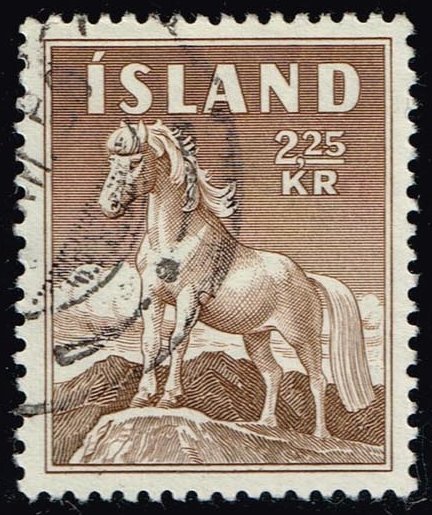 Iceland #312 Icelandic Pony; Used (0.35)