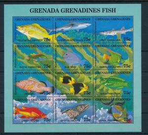 [25527] Grenada Gren. 1994 Marine Life Fish MNH