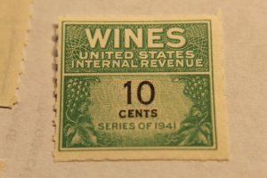 US WINE REVENUE RE123 UNUSED