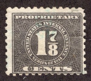 US #RB37 Proprietary Revenue Stamp *Minor Fault* ~jm-1112