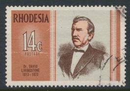 Rhodesia   SG 480  SC# 299   Used  Famous Rhodesians   see details 