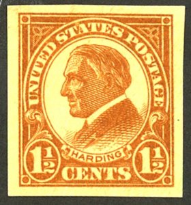 U.S. #576 MINT OG LH