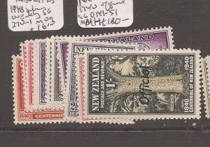 New Zealand 1940 Official SG O141-51 MNH (5cco)