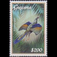 GUYANA 2001 - Scott# 3663 Archaeopteryx $200 NH