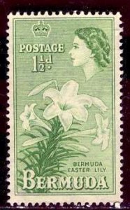 Bermuda; 1953: Sc. # 145: Used Single Stamp