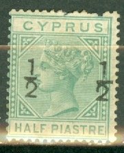 HB: Cyprus 18 mint CV $190