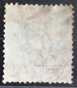 MALAYA Straits Settlements 1867 12c on India QV 4a Used SG#7 M2727