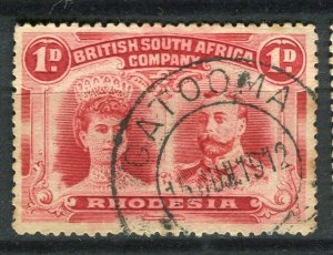 ITALY; 1910-15 early GV Double Head issue fine used Shade of 1d. value