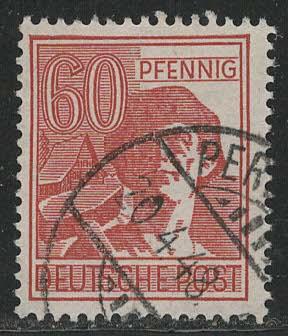 Germany AM Post Scott # 571, used